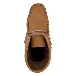 Men's Apache Leather Moccasin Boots