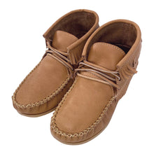 Men's Apache Leather Moccasin Boots