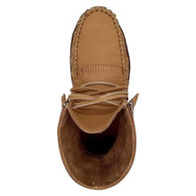 Men's Earthing Moccasin Boots Moose Hide Leather