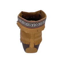 Men's Earthing Moccasin Boots Moose Hide Leather