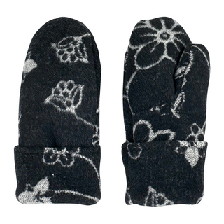 Indigenous Design Wool Blend Mittens