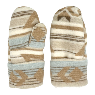 Indigenous Design Wool Blend Mittens