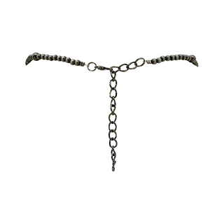 Navajo Pearl Bead Bow Tie Necklace