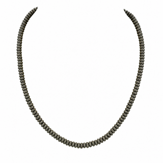 Navajo Pearl Silver-Tone Bead Necklaces