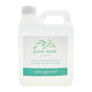 pure. bare. Silver-Safe Earthing Laundry Detergent