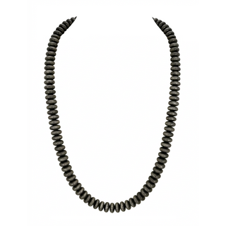 Navajo Pearl Silver-Tone Bead Necklace