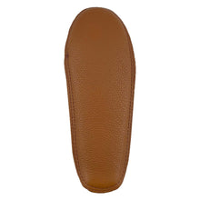 Women's Chestnut Leather Moccasins