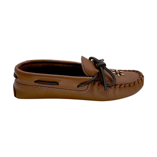 Women's Elk Hide Leather Moccasins