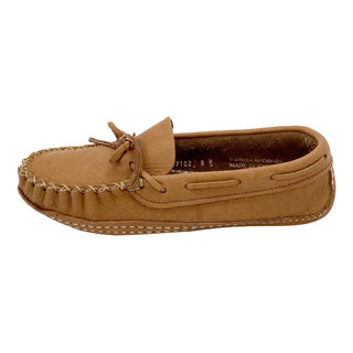 Women's Cork Wide Leather Moccasins