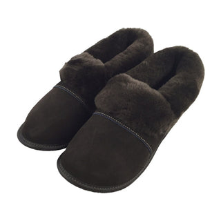 Men's Sheepskin Slippers with EVA Soles (Final Clearance)