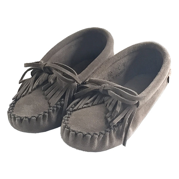 Women's Fringed Suede Moccasins