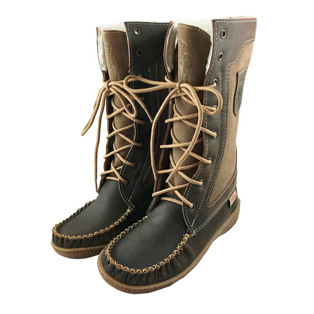 Women's 12 Snowshoe Mukluk Moccasin Boots