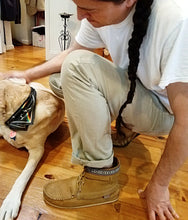 Men's Moose Hide Leather Moccasin Boots