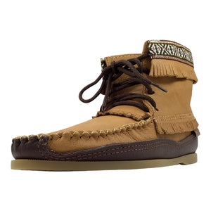 Men's Leather Moccasin Boots