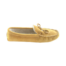 Men's Fleece Lined Suede Moccasins