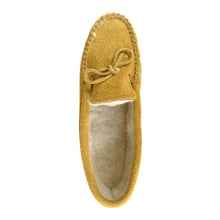 Men's Fleece Lined Suede Moccasins