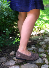 Women's Fringed Suede Moccasin Shoes