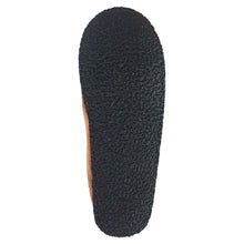 Women's Dark Tan Rabbit Fur Ankle Moccasin Boots