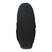 Women's Black 8" Tsar Rabbit Fur Mukluks