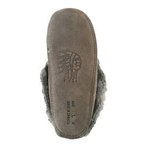 Women's Rabbit Fur Thunderbird Beaded Moccasins
