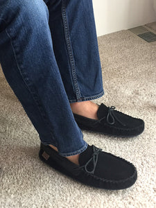 Men's Suede Leather Sole Moccasins