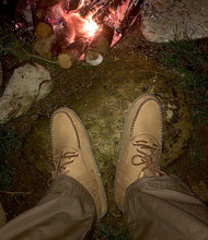 Men's Moose Hide Leather Fringed Moccasin Boots