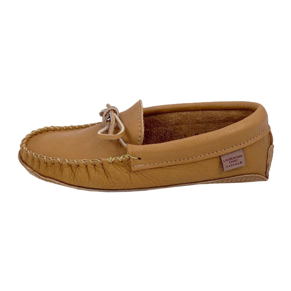 Women's Genuine 'Deer Touch' Leather Soft Sole Moccasin Slippers