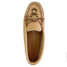 Men's Moose Hide Leather Beaded Moccasins