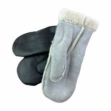 Sheepskin Lined Leather Mittens for Men & Women