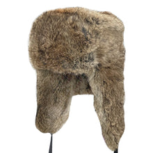 Rabbit Fur Aviator Hat