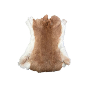 Tanned Genuine Rabbit Fur Hide Pelt for Crafting