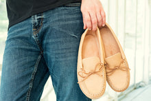 Men's Moose Hide Leather Moccasins