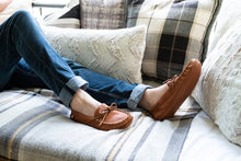 Men's Buffalo Wide Leather Moccasins