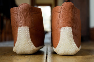 Men's Leather Moccasin Boots