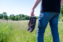Men's Buffalo Hide Leather Moccasin Shoes