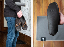 Men's Earthing Moccasins Buffalo Hide