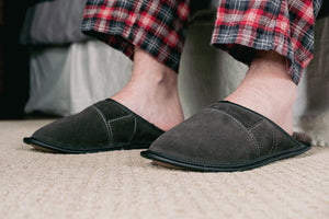 Men's Garneau Sheepskin Slip On Slippers