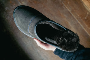 Men's Garneau Sheepskin Slip On Slippers