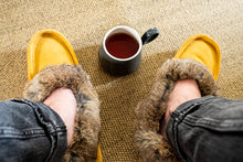 Men's Rabbit Fur Moccasins