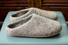 Unisex Natural Felt Slip-On Slippers