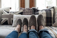 Unisex Natural Felt Slip-On Slippers