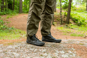 Men's Leather Moccasin Boots