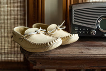 Men's Caribou Leather Moccasins