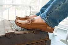 Men's Moose Hide Double Leather Moccasins
