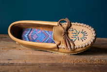 Women's Moose Hide Beaded Moccasin Shoes