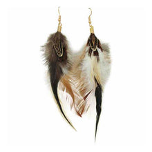 Follow Your Arrow Indigenous Feather Earrings