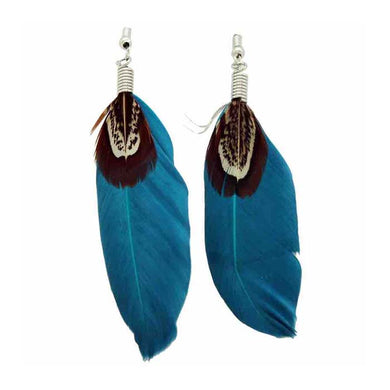 Follow Your Arrow Indigenous Feather Earrings
