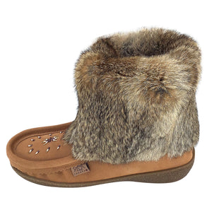 Women's 8" Rabbit Fur Mukluks
