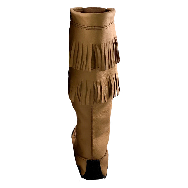 Women's Authentic Native 15” Tall Genuine Moose Hide Leather