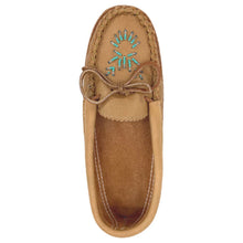 Women's Moose Hide Leather Beaded Moccasins